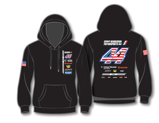 #44 Hoodie American Flag Adult